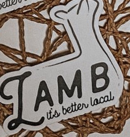 Lamb It’s Better Local Sticker Decal