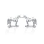 Kelly Herd Halter Horse Earrings-Sterling Silver