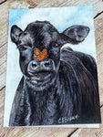 CJ Brown “Butterfly Smooches” Notecard