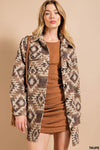 Aztec Women’s Taupe Car Coat