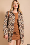 Aztec Women’s Taupe Car Coat