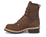 Carolina Men's Elm Steel Toe 8” Logger Boot