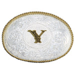 Montana Silversmiths Medium Oval Initial Buckle