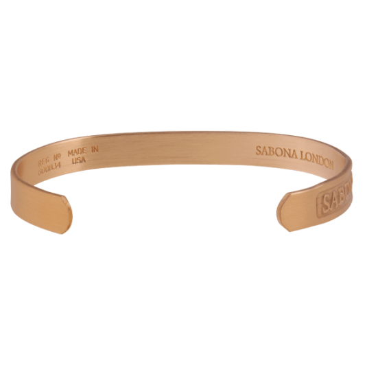 Bracciale In Rame Sabona Of London, Tinta Unita, Varie Misure (9C1)