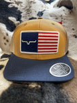 Kimes Ranch Work Wear Brown Trucker Cap