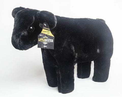 Little Buster Large Plush Angus Steer