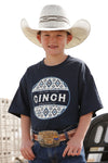 Cinch Boy’s Aztec Print Short Sleeve Shirt