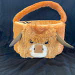 Highland Cow Basket