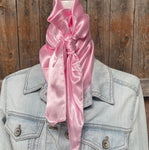 Solid Pink Wild Rag