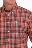 Cinch Men’s Red Plaid Shirt