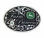 John Deere Farm Princess Buckle