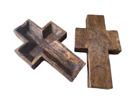 Cross Wooden Bowl