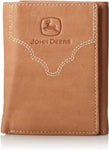 John Deere Distressed Trifold Wallet
