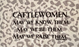 Cattlewomen Leopard Sweatshirt