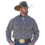 Cinch Miller Ranch  Men's Brown Striped Shirt