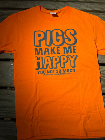 Pigs Make Me Happy Tee