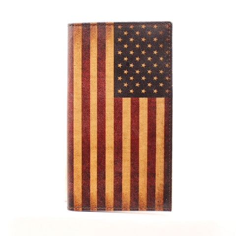 Nocona Flag Rodeo Wallet