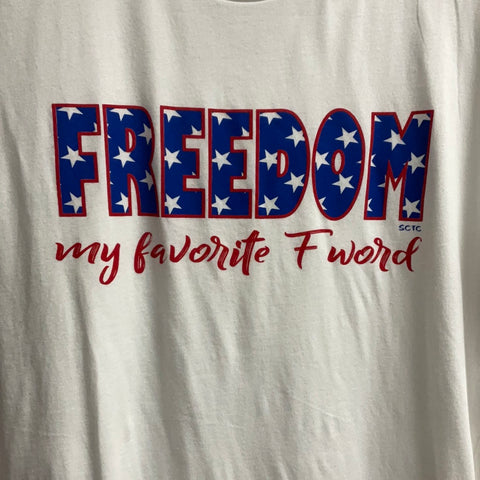 Freedom My Favorite F Word Graphic Tee