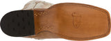 Justin Men's Antique Saddle Smooth Ostrich Boot