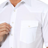 Wrangler Men’s Sport Shirt-White