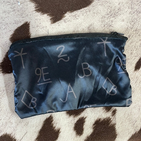 Black Coin Purse with Brands