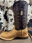 Cowtown Men’s Embossed Leather Boot