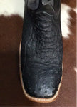 Cowtown Men's Black Ostrich Boot