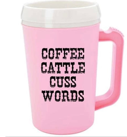 Coffee Cattle & Cuss Words Mug