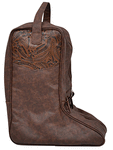 Black/Brown Boot Bag