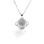 HCO Exclusive Sterling Silver Feed Pan Set Necklace