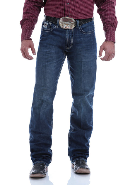 Cinch Men's White Label Jeans-Dark Stone Wash