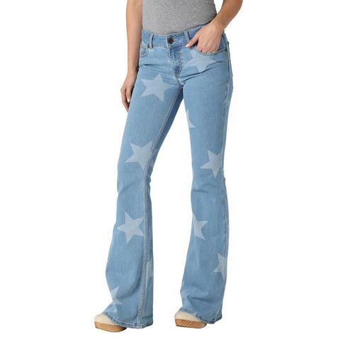 Wrangler Retro Mae Flare Star Jeans
