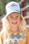 Cinch Girl’s Green Southwestern Cap