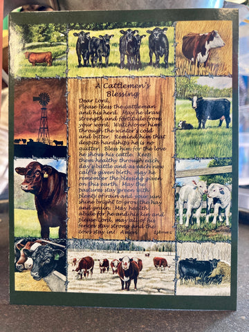 CJ Brown “A Cattlemen’s Blessing” Notecards