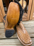 Cowtown Men’s Full Quill Dark Tan Ostrich Boot