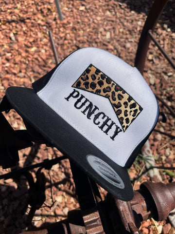 Leopard Punchy Hat