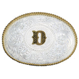 Montana Silversmiths Medium Oval Initial Buckle