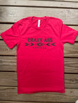 Red Aztec Crazy Ass Tee