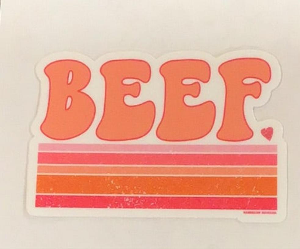 Beef Sticker – Horse Creek Outfitters