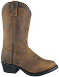 Smoky Mountain Kid's Denver Distress Brown Boot