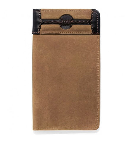 Silver Creek Fenced In Checkbook Wallet