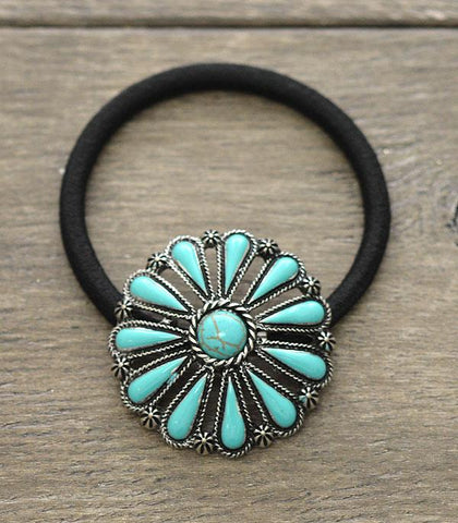 Turquoise Hair Tie