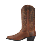 Ariat Women’s Heritage R Toe Distressed Brown Boot