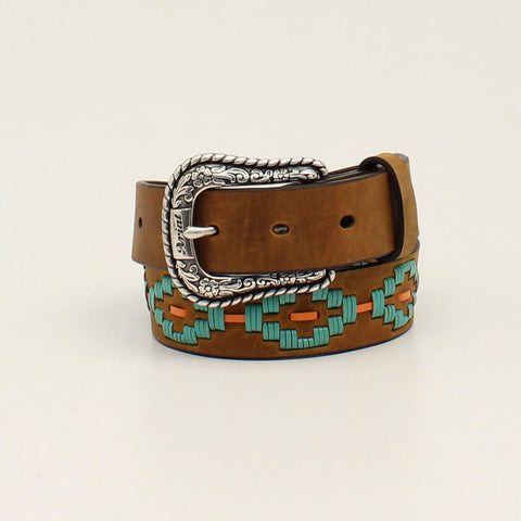 Ariat Girls Southwestern Lacing Belt