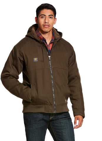 Ariat Rebar Men’s DuraCanvas Jacket-Brown