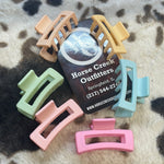 Small Pastel Hair Clips 6 Pack