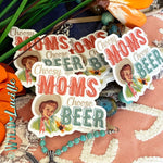 Choosy Moms Choose Beer Decal