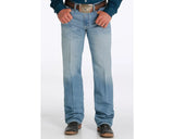 Cinch Men's White Label Relaxed Fit Jeans-Light Stone Wash