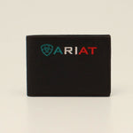 Ariat Brown Rowdy Mexico Logo Bifold Wallet
