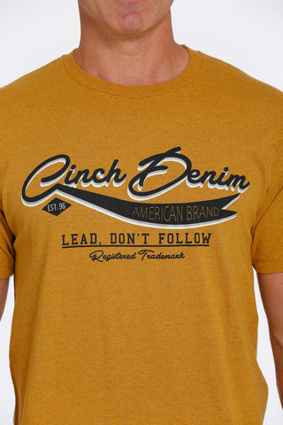 Cinch Gold Lead Don’t Follow Tee